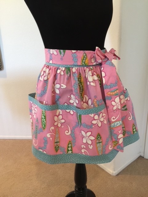 Custom Pink Apron